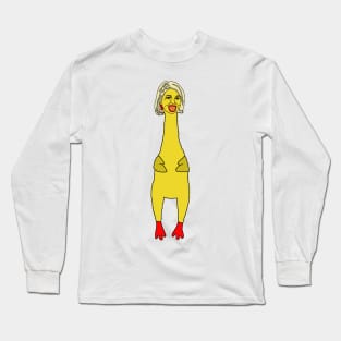 Rubber Chicken Martha Long Sleeve T-Shirt